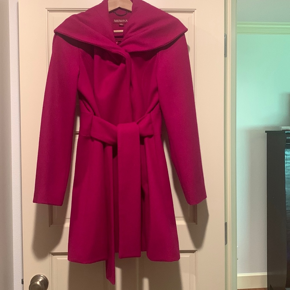 Barbie Pink Coat heavy wool blend